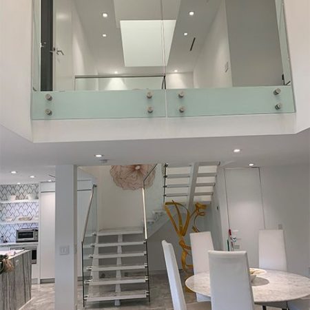 GLASS RAILINGS - Shower and Mirror